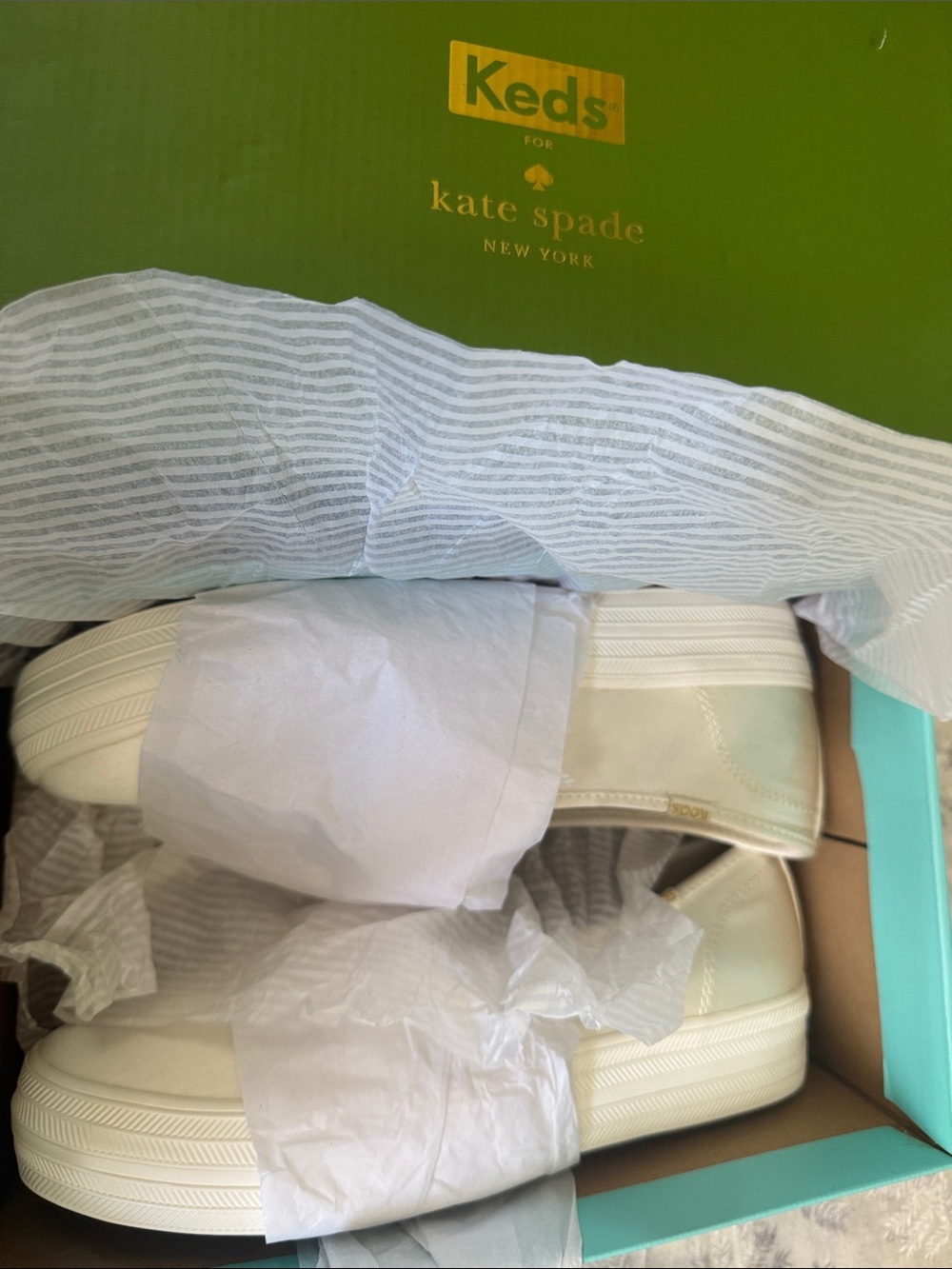 Keds Cream Platform Sneakers